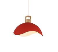 LMRJHAZM E27 Pendant Light Petal Petal Dining Restaurage Chandelier Nordic Style Lightture House Chambre Couleur de Chevet Lights Suspendus Lanterne en métal pour Les lumières de l'îlot de