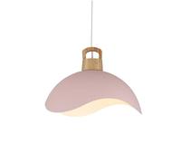 LMRJHAZM E27 Pendant Light Petal Petal Dining Restaurage Chandelier Nordic Style Lightture House Chambre Couleur de Chevet Lights Suspendus Lanterne en métal pour Les lumières de l'îlot de