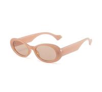 LMRJHAZM Fashion Petites Lunettes de Soleil ovales Femmes Vintard Leopard Couleurs Eyewear Men Glasse-Soleil Shades UV400