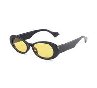 LMRJHAZM Fashion Petites Lunettes de Soleil ovales Femmes Vintard Leopard Couleurs Eyewear Men Glasse-Soleil Shades UV400
