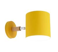 LMRJHAZM Lampe américaine Macarons Modernes Iron Art Wall Lampes with E26 / E27 Base Solid Wood Decoration Mur Mall Personnalité Corridor Corridor Corridor Store Bedroom Bedside Wall Light (4) Lampe