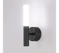 LMRJHAZM Lesmpes murales légères Applications murales LED intérieure Noire Longue Bande Mural Clair lumière Aluminium linéaire Applications murales 3W de Salle de Bain Blanche vanité luminaire
