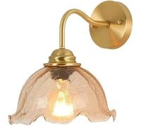 LMRJHAZM Light Gold Rustic Murd Murd Murd Farmhouse Glass Blow Murd Scons pour Chambre en col de Bouche en vélo