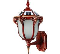 LMRJHAZM Light Home Outdoor Solar Wall Lantern Intelligent Light Control Control Design Mur Mur High Light Transmission Glass Glass Verre LAMPORD Mur SONCE ÉNÉRANCE ÉNÉRANCE, ÉNÉRANCE Puis