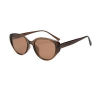 LMRJHAZM Lunettes de Soleil des Yeux de Chat de Style rétro pour Les Femmes Verts Bruns Verts de Soleil polarisés pour Hommes UV400 acétate