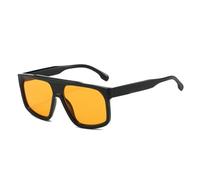 LMRJHAZM Lunettes de Soleil rétro Men de Soleil Fashion Clear Gradient Mirror Shades UV400 Femmes Soleil