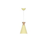 LMRJHAZM Lustre, Lustre ajusté Ayormes E27 Personnalité Couleur NT Light Industrial Metal Craft nt Lampe décoration NT Shade E27 Fixtures à tête Unique (Yello