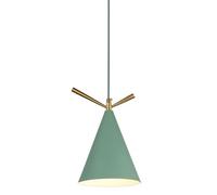 LMRJHAZM Pendant léger créatif Conique Repas Lustre Ligne Plafond de Plafond éclairage Couleur Art Arts lumières décoratives e27 Gardien de Main réglable Lanterne en métal pour Le Salon de l'îlot