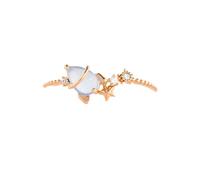 LMRJHAZM PRODUITS GIRL Créativité Zircon Astronaute Planet Anneaux pour femmes Bijoux d'anneau de doigt zircon Gift-N55 Cadeaux