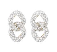 LMRJHAZM Roissures de boucles d'oreilles enrôles de grande chaîne pour les femmes Girls Gold Tone Fashion Light Light exagéré Chaînes de liaison de gland