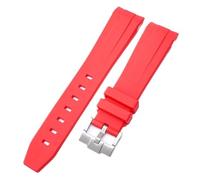 LMRJHAZM Sangle de camouflage pour Omega pour Swatch Moonswatch End Ext End Silicone Rubber Bracelet Men Femme Sport Watch Band Accessoires 20 mm