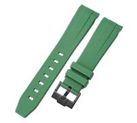 LMRJHAZM Sangle de camouflage pour Omega pour Swatch Moonswatch End Ext End Silicone Rubber Bracelet Men Femme Sport Watch Band Accessoires 20 mm