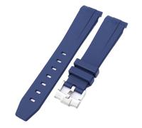 LMRJHAZM Sangle de camouflage pour Omega pour Swatch Moonswatch End Ext End Silicone Rubber Bracelet Men Femme Sport Watch Band Accessoires 20 mm