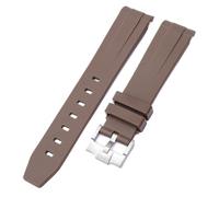 LMRJHAZM Sangle de camouflage pour Omega pour Swatch Moonswatch End Ext End Silicone Rubber Bracelet Men Femme Sport Watch Band Accessoires 20 mm