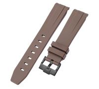 LMRJHAZM Sangle de camouflage pour Omega pour Swatch Moonswatch End Ext End Silicone Rubber Bracelet Men Femme Sport Watch Band Accessoires 20 mm