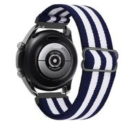 LMRJHAZM Sangle en nylon de 20 mm 22 mm pour Gamrmin Vivoactive3 4 5 Venu2 HR Plus SQ Bracelet élastique réglable pour Forerunner265/255/245/645/754/735/945/955 Approche S12