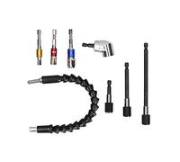 Lmrysalque 105 degrés perceuse à Angle droit fixation alliage robuste Durable pratique efficace tige hexagonale foret écrou pilote peu