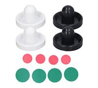 Lmrysalque 12 pièces 96mm Accessoires de Hockey à Air de Table poussoirs tampons rondelles de Hockey à Air Accessoires de Hockey de Table (Tapez E)