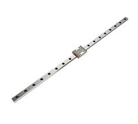 Lmrysalque 1pc LML12B Guide de Rail linéaire Miniature bloc coulissant de largeur 12mm (450mm)