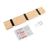 Lmrysalque Cintre mural pliable pour manteau, chapeau, porte, chambre à coucher, décoration d'intérieur (3 crochets)