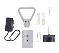 Lmrysalque Connecteur rapide de batterie 350 A 600 V - Faisceau de câbles de batterie - Prise de déconnexion avec couvercle de protection et poignée