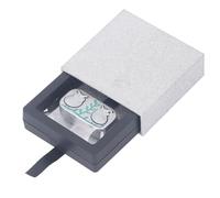 Lmrysalque Curseur de soulagement du stress Modèle en forme de hibou Poignée confortable Curseur robuste et portable pour les étudiants employés (Argent)