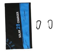 Lmrysalque DC 5 V 28 W Panneau de Chargeur Solaire Portable Pliable Panneau de Chargeur de téléphone Solor pour téléphones Mobiles Camping et Voyage