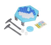 Lmrysalque Jeu de société Brise-Glace améliore la Coordination Bloc interactif Jouet de Table à Frapper Taille L