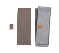 Lmrysalque lit à gratter pour Chat Polyvalent Aspect élégant Grand spécieux Chat griffoir Carton Pad boîte Conseil pour intérieur (Nid de Chat (Gris))