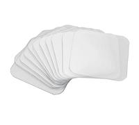 Lmrysalque Lot de 20 rubans adhésifs double face carrés lavables portables transparents pour bouteilles de parfum