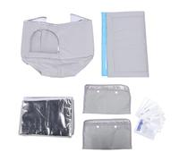 Lmrysalque Maison de Refroidissement pour Chat avec 9 Blocs de Glace en Tissu Oxford spacieux avec Fond antidérapant pour Animal Domestique, Chat, Chien, Maison isolée pour