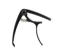 Lmrysalque Pince de capodastre de Guitare accordeur de clé en Alliage de Zinc pour Accessoires d'instruments de Musique de Guitare Folk (Noire)