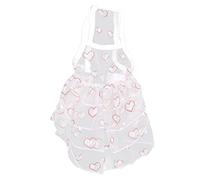 Lmrysalque - Robe à Bretelles pour Animaux de Compagnie, Jupe en Dentelle à l'épreuve du Soleil, Mignonne et Charmante, à la Mode, pour Chiens et Chats (M)