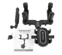 Lmrysalque Support de téléphone Portable pour rétroviseur, Navigation GPS, Support de Suspension, Clip réflecteur