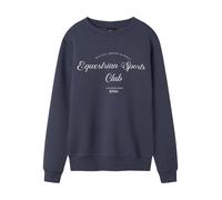 LMTD Sweat-shirt bleu marine / blanc, Taille 146-152