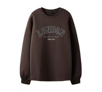 LMTD Sweat-shirt brun foncé, Taille 158-164