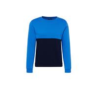 LMTD Sweat-shirt 'TRAY' bleu / bleu marine / blanc, Taille M