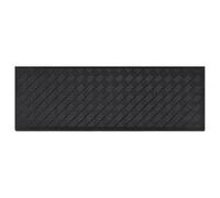 LMTYOENFG Lot de 5 tapis d'escalier antidérapants en caoutchouc - 25 x 75 | Protection d'escalier robuste en caoutchouc pour escaliers extérieurs et escaliers intérieurs dans l'entrée de la maison ou