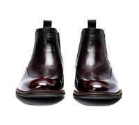 LMUIPMAA Bottes Chelsea pour Hommes Bottines à Enfiler habillées Oxford