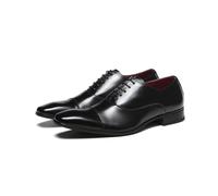LMUIPMAA Chaussure Oxford pour Hommes Chaussures Homme Ville Costume Mariage Bureau,Noir,42 EU