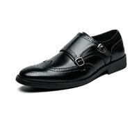 LMUIPMAA Mocassin Homme Chaussures Décontractées à Enfiler Homme Chaussures Bateau pour la Conduite, Les fêtes,Noir,44 EU