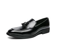 LMUIPMAA Mocassins À Pampilles en PU Cuir pour Hommes Chaussures Conduite