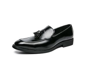 LMUIPMAA Mocassins À Pampilles en PU Cuir pour Hommes Chaussures Conduite