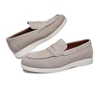 LMUIPMAA Mocassins pour Hommes Bateau Confortables pour la Marche