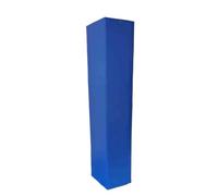 LMUTUNMPA Rembourrage de Poteau carré Personnalisable de 150 à 210 CM - Coussin de Colonne de Crash Bleu for Le Basket-Ball, Le Volley-Ball et Plus (1 pièce)(213cm 4x5in(10x13CM))