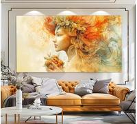 LMYCHENG Affiches et impressions de la déesse de la moisson, agriculture et terre, peinture du dieu de la moisson, art mural de la mythologie grecque (30 x 60 cm/cadre intérieur)