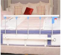 LMYFGHRD Barrière de lit pliable pour adultes, personnes âgées, réglables et pliantes, pour hôpital, table de chevet, barre d'appui de sécurité (bleu, quatrième vitesse)