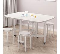 LMYFGHRD Bureau de bureau : grand ordinateur portable, table d'étude, d'écriture, pliable, moderne et simple, plateau mobile, bureau d'écriture, bureau d'étude pour intérieur et extérieur, pique-nique