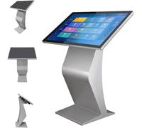 LMYYDES Borne Tactile avec Support en Forme de K 32in4G128G | i5 4 Go + 128 Go, écran d'affichage dynamique, borne interactive HD 1080p pour libre-service et photomaton