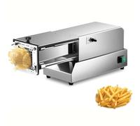 LMYYDES Coupe-légumes électrique de qualité Professionnelle | Puissance de 200 W pour des Frites Rapides et Uniformes (8/10/12 mm) Idéal pour Les Restaurants et Les traiteurs, 41,5 x 27,5 x 25,5 cm